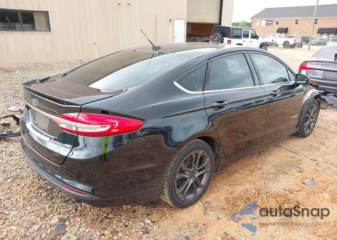 2018 Ford Fusion Hybrid Se from USA, damaged, VIN 3FA6P0LUXJR162892